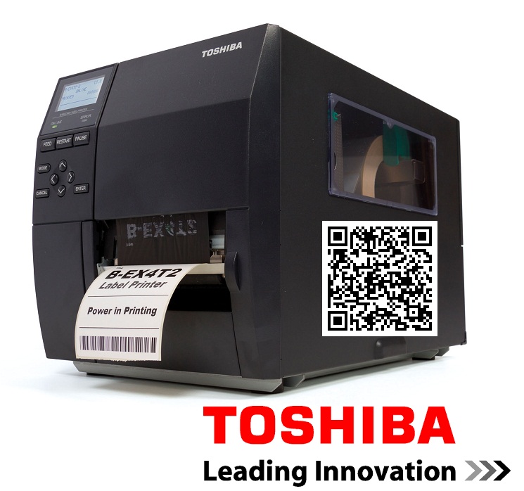 máy in mã vạch công nghiệp Toshiba B-EX4T2 - Công Ty TNHH Tầm Nhìn Toàn Cầu